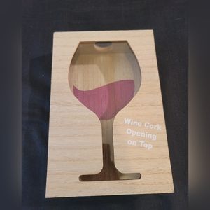Modern Expressions Wine Box Sign-Fits Standard Corks
